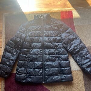 Eddie Bauer Black Puffer Jacket